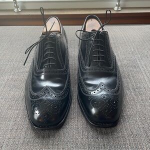 Florsheim Lexington 10.5 3E Black Wingtip Oxford